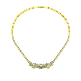 Колье «Большой дворец» из коллекции «Петергоф»