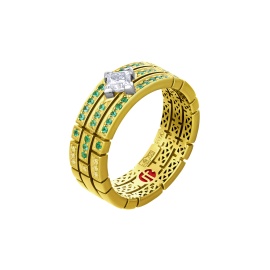 Кольцо «Берсо» из коллекции «Петергоф»